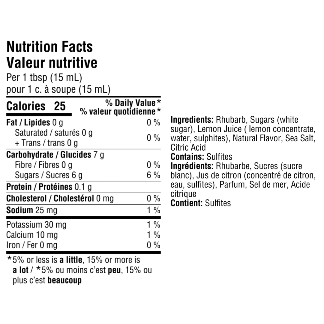 Vanilla Rhubarb Compote